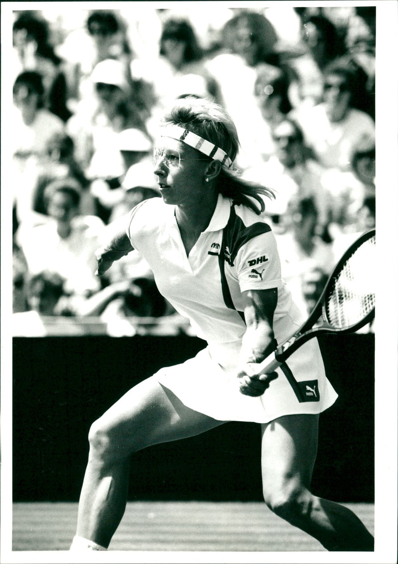 Martina Navratilova - Vintage Photograph