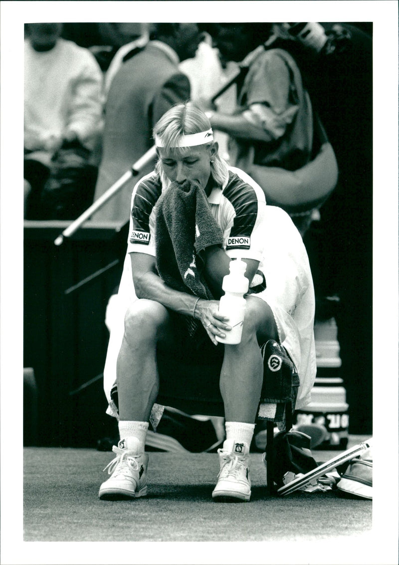 Martina Navratilova - Vintage Photograph