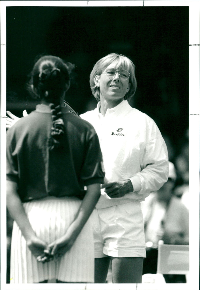 Martina Navratilova - Vintage Photograph