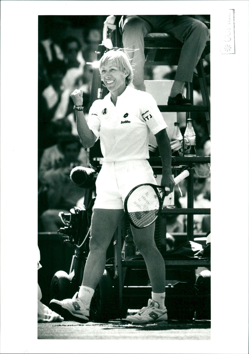 Martina Navratilova - Vintage Photograph