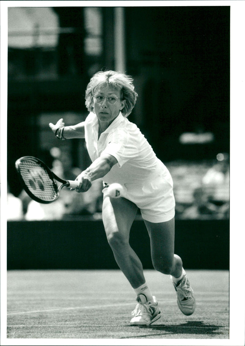 Martina Navratilova - Vintage Photograph