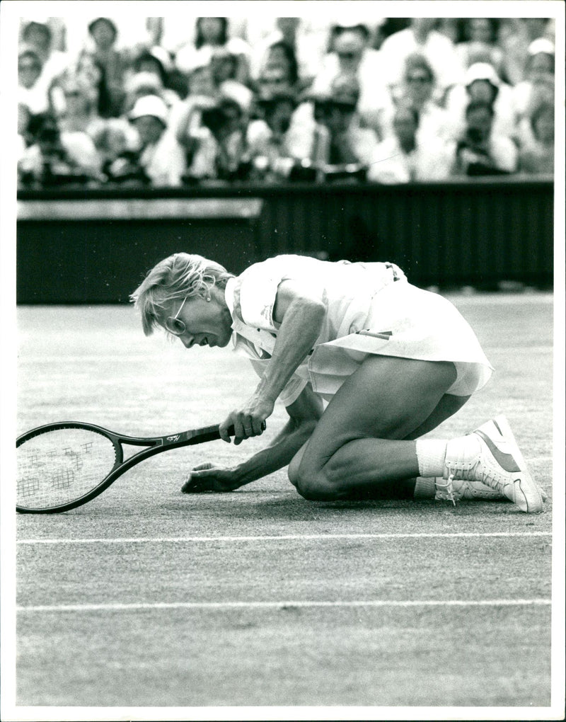 Martina Navratilova - Vintage Photograph