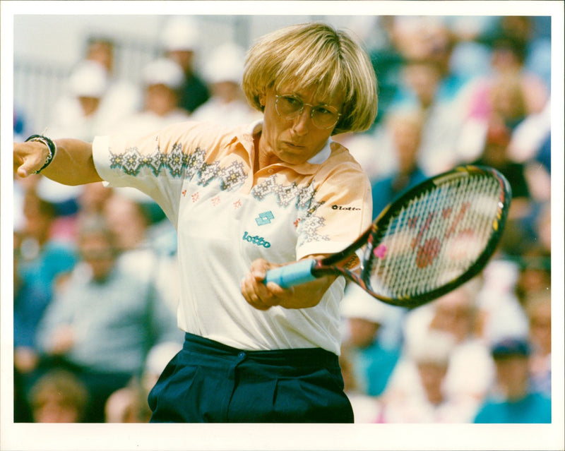 Martina Navratilova - Vintage Photograph