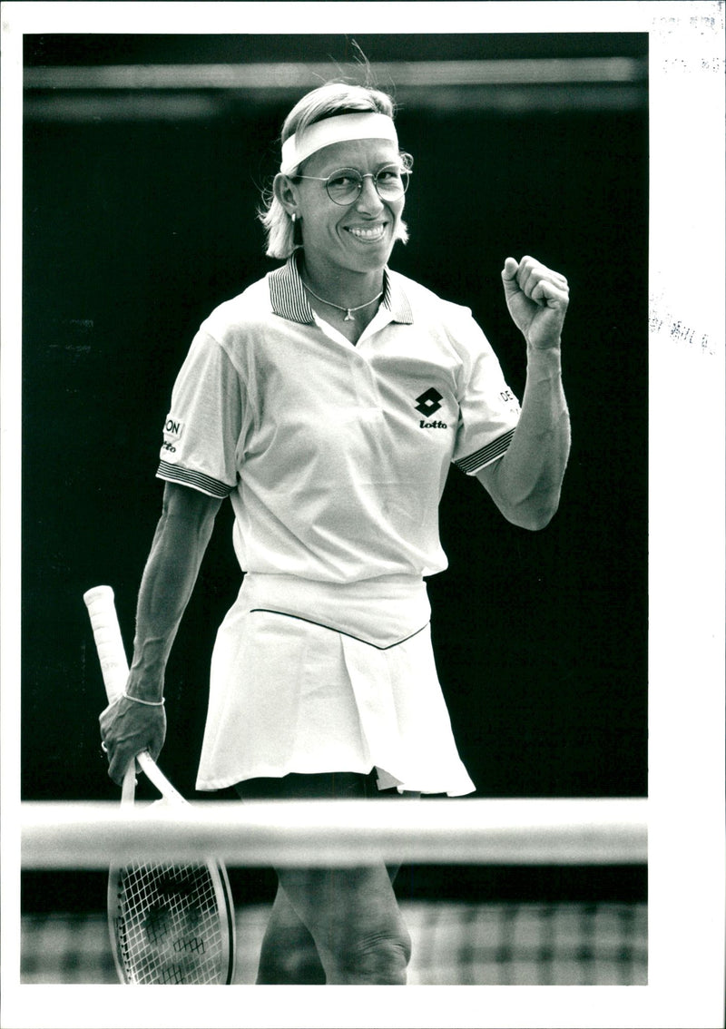 Martina Navratilova - Vintage Photograph