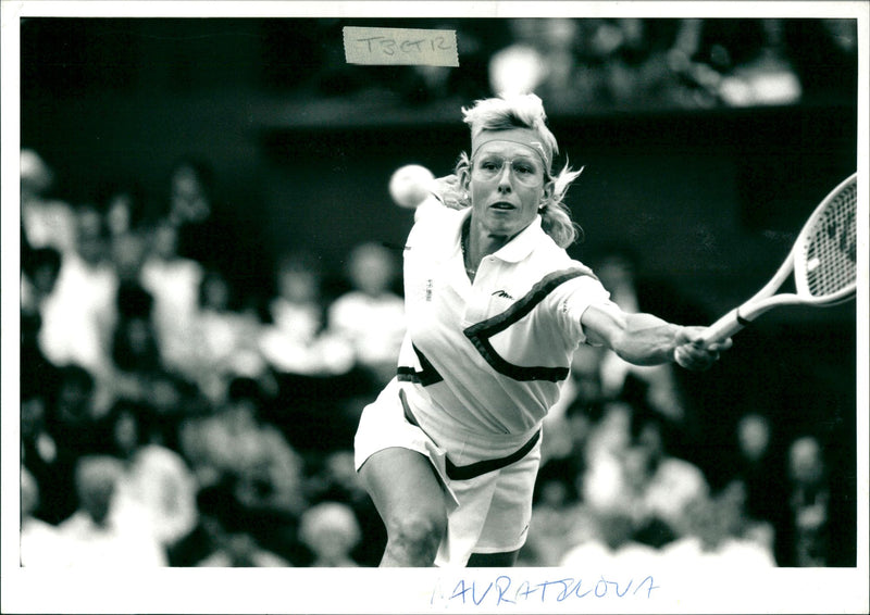 Martina Navratilova - Vintage Photograph