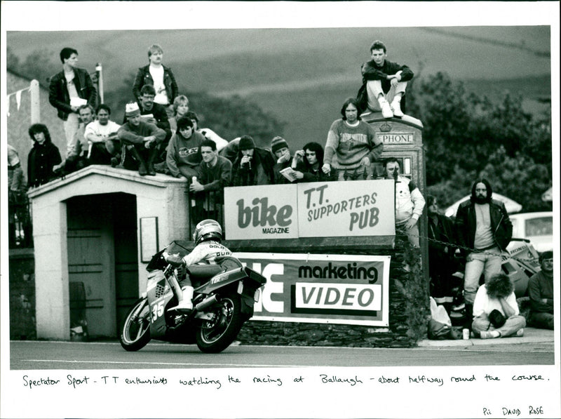 Isle of Man TT - Vintage Photograph