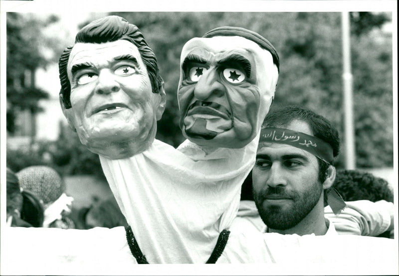 Iranian Demo - Vintage Photograph
