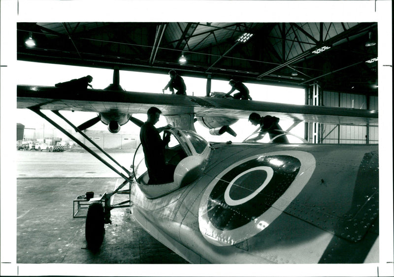 Airplane - Vintage Photograph