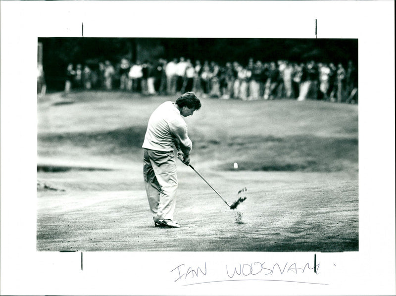 Ian Woosnam - Vintage Photograph