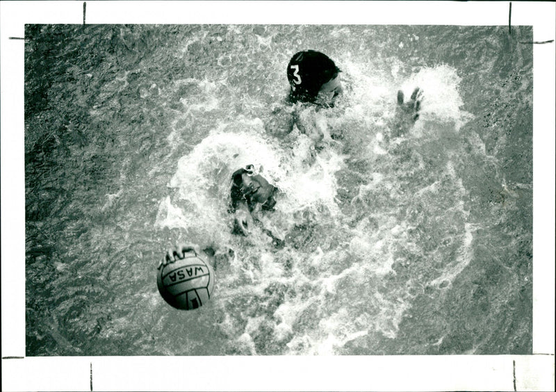 Water Polo - Vintage Photograph