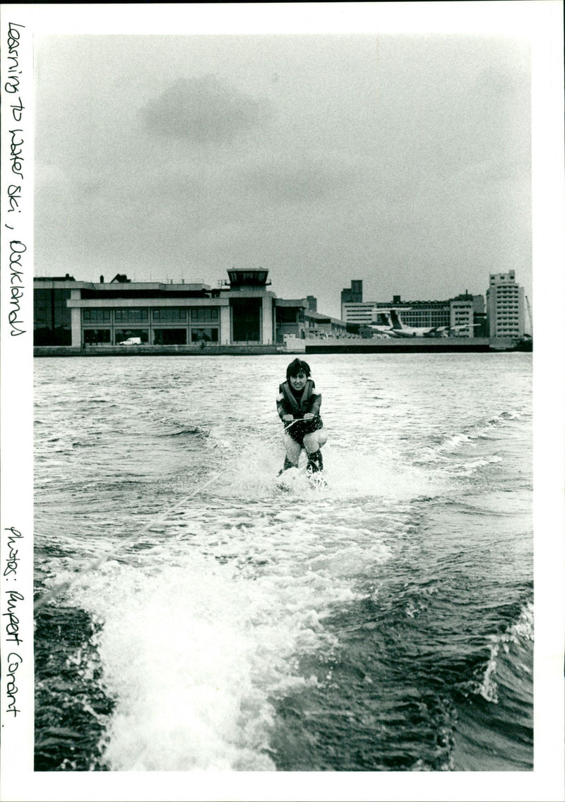 Water skiing - Vintage Photograph