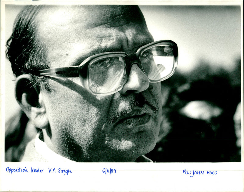 V.P. Singh - Vintage Photograph