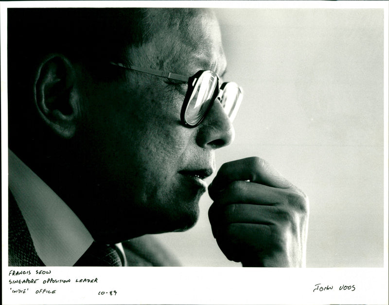 Francis Seow - Vintage Photograph