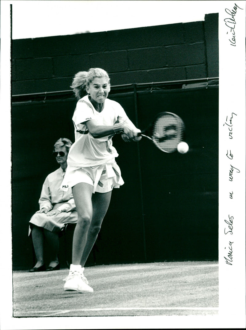 Monica Seles - Vintage Photograph