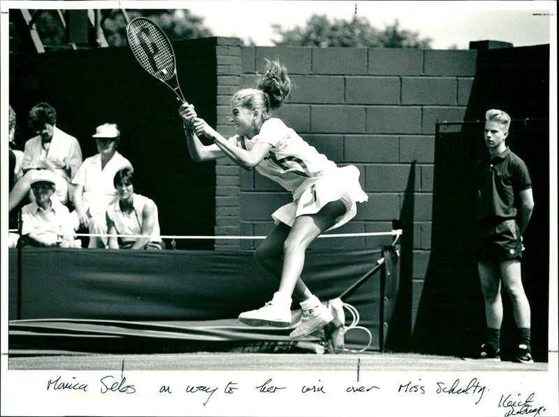 Monica Seles - Vintage Photograph