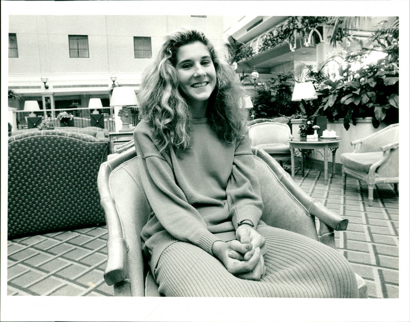 Monica Seles - Vintage Photograph