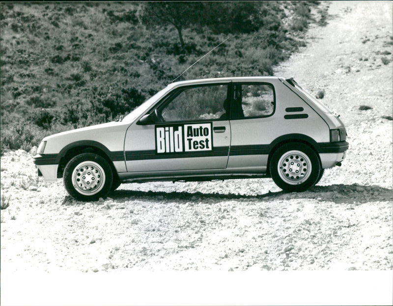Peugeot 205 GTI - Vintage Photograph