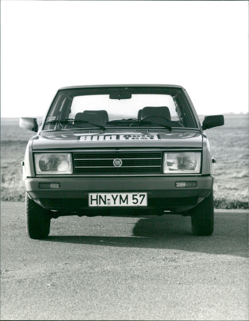 1981 Fiat Car - Vintage Photograph