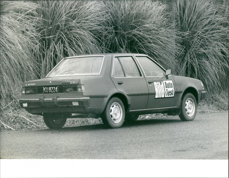 Mitsubishi Mirage II GLX. - Vintage Photograph