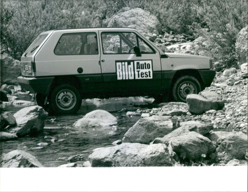 Fiat Uno 45 - Vintage Photograph