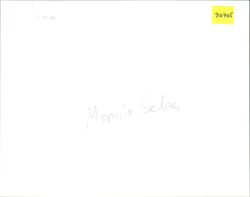 Monica Seles - Vintage Photograph