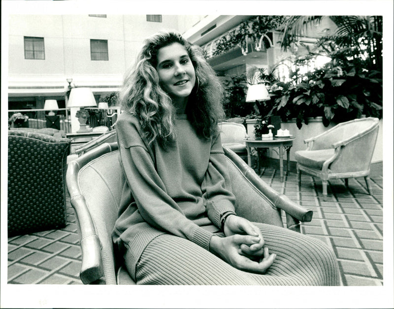 Monica Seles - Vintage Photograph
