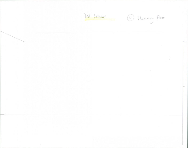 Ted Skinner - Vintage Photograph