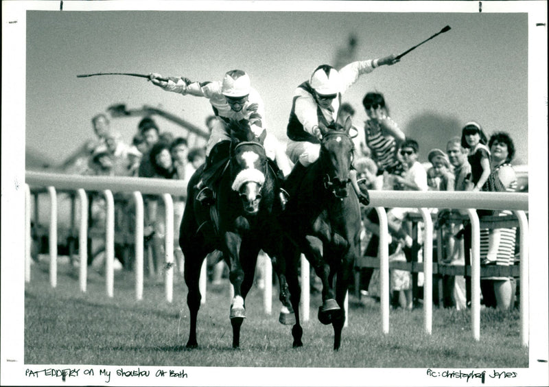 Pat Eddery - Vintage Photograph