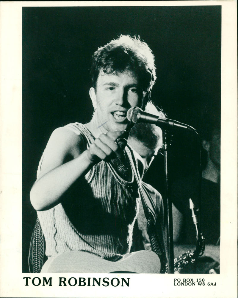 Tom Robinson - Vintage Photograph