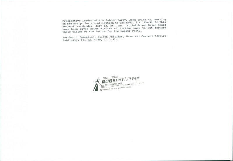 John Smith - Vintage Photograph