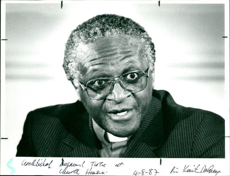 Desmond Tutu - Vintage Photograph