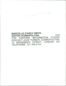 Marcelle D'Argy Smith. - Vintage Photograph