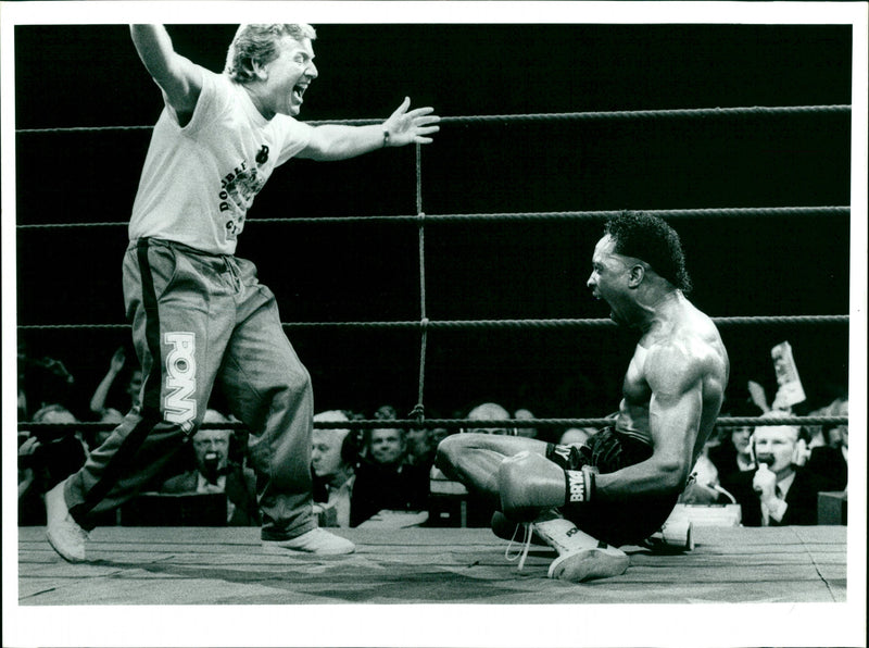 Nigel Benn - Vintage Photograph