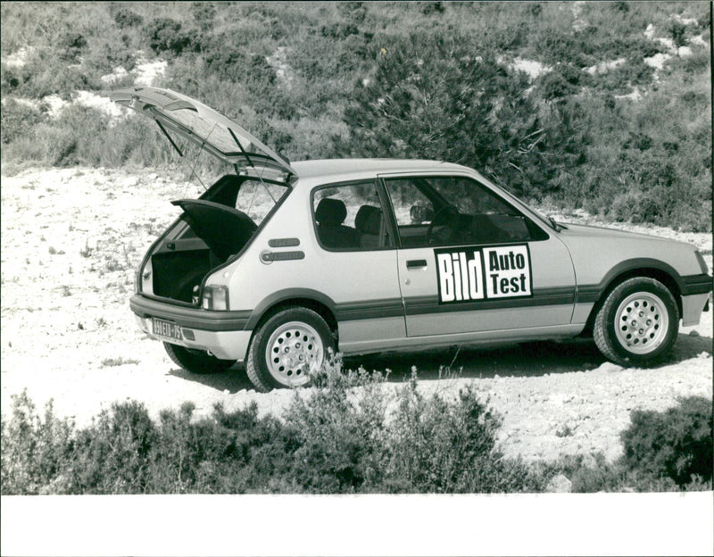 Peugeot 205 GTI - Vintage Photograph