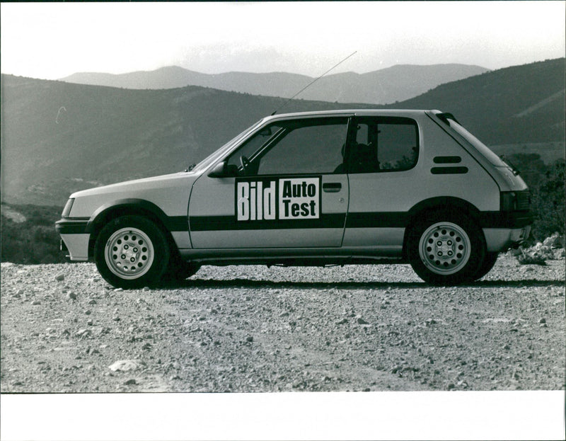 Peugeot 205 GTI - Vintage Photograph