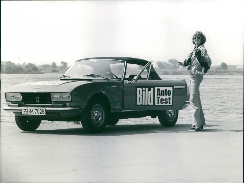 Peugeot 504 Cabrio - Vintage Photograph