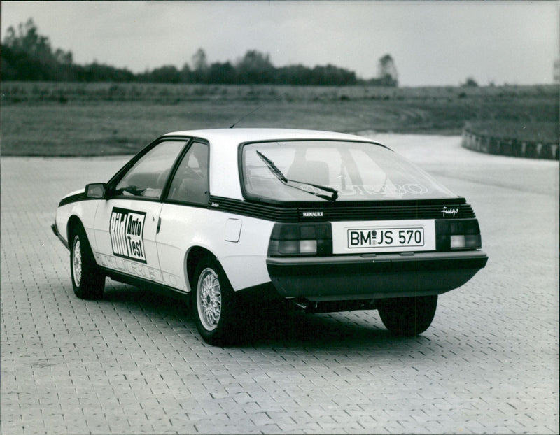 1983 Renault Fuego. - Vintage Photograph