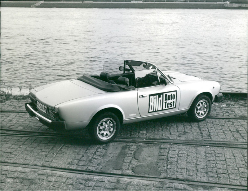 Fiat car - Vintage Photograph