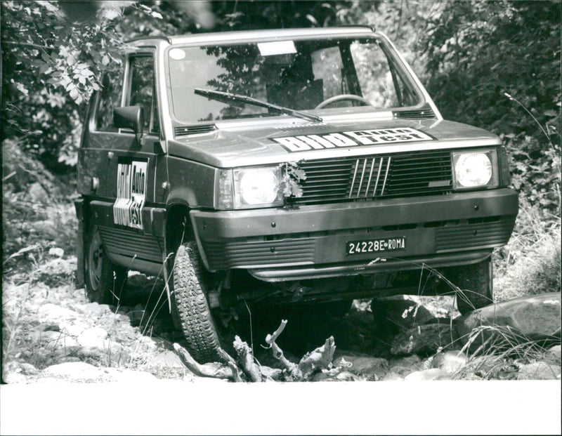 Fiat Uno 45 - Vintage Photograph