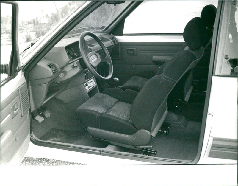 Peugeot 205 GTI - Vintage Photograph