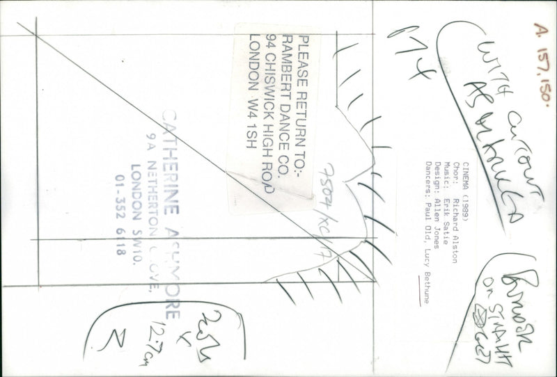 MUSIC PAUL CHARLES - Vintage Photograph