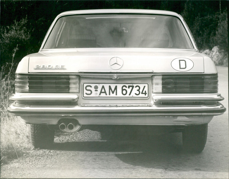 Mercedes Benz 280 SE - Vintage Photograph