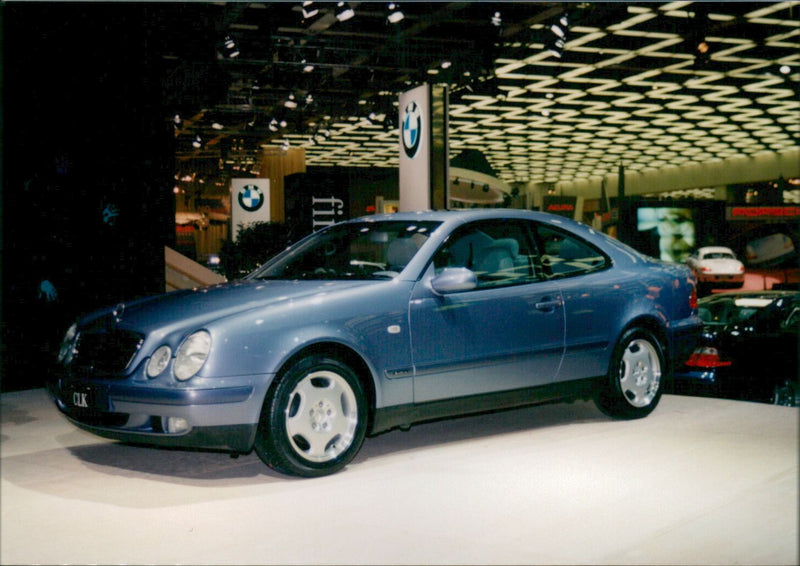 Mercedes Benz CLK - Vintage Photograph