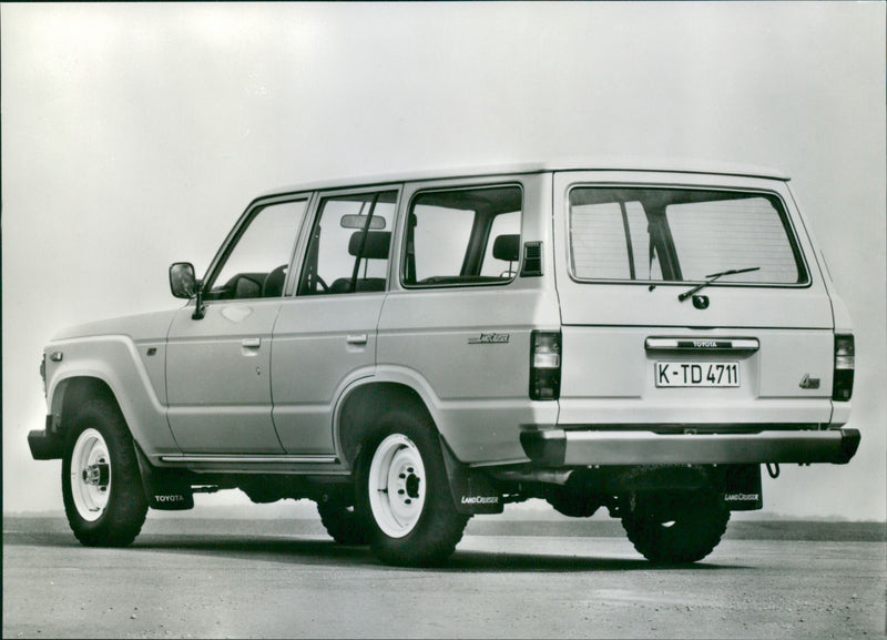 Toyota Landcruiser Station Wagon Diesel - Vintage Photograph