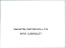 Daihatsu Mira Cabriolet - Vintage Photograph
