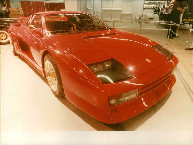 Ferrari Testarossa - Vintage Photograph