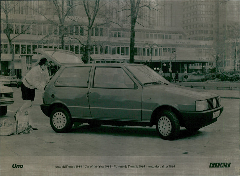 Fiat Uno - Vintage Photograph