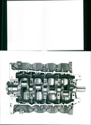 Oldsmobile Jetstar Rocket Cylinder Block - Vintage Photograph