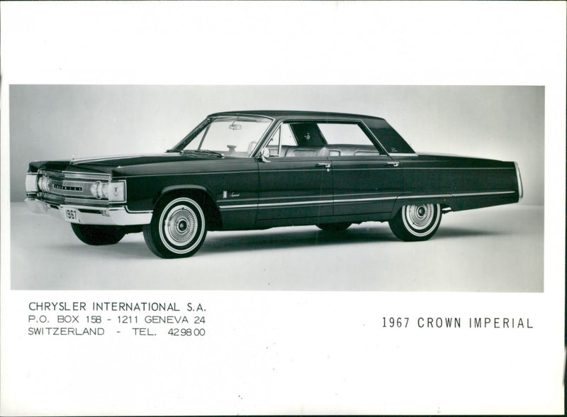 Chrysler Crown Imperial 1967 - Vintage Photograph