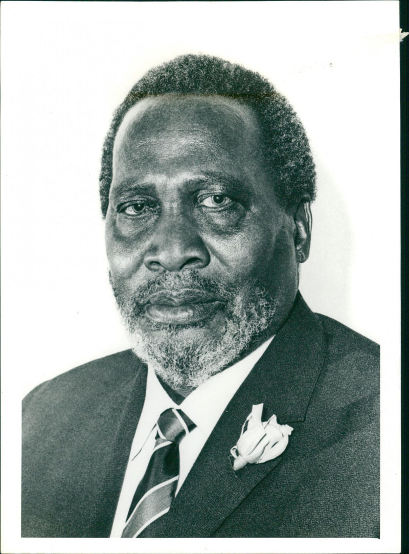 President Jomo Kenyatta - Vintage Photograph